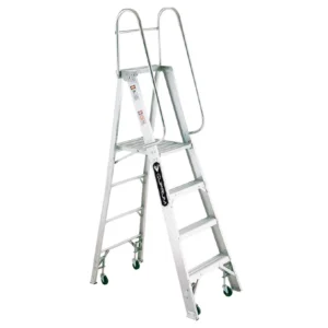 Serie 570 Escalera de Tijera de Aluminio con Plataforma