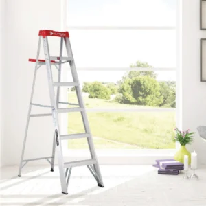 Serie C-2312 Escalera de Tijera de Aluminio