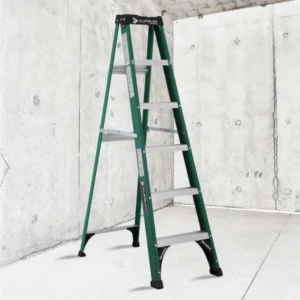 Serie C-3217 Escalera de Tijera de Fibra de Vidrio